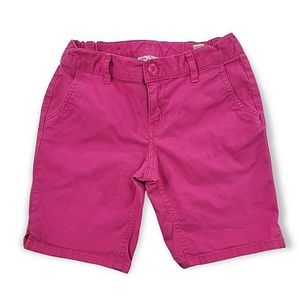 SO Cotton Chino Bermuda Pink Shorts Big Girls 10 | 3/$15